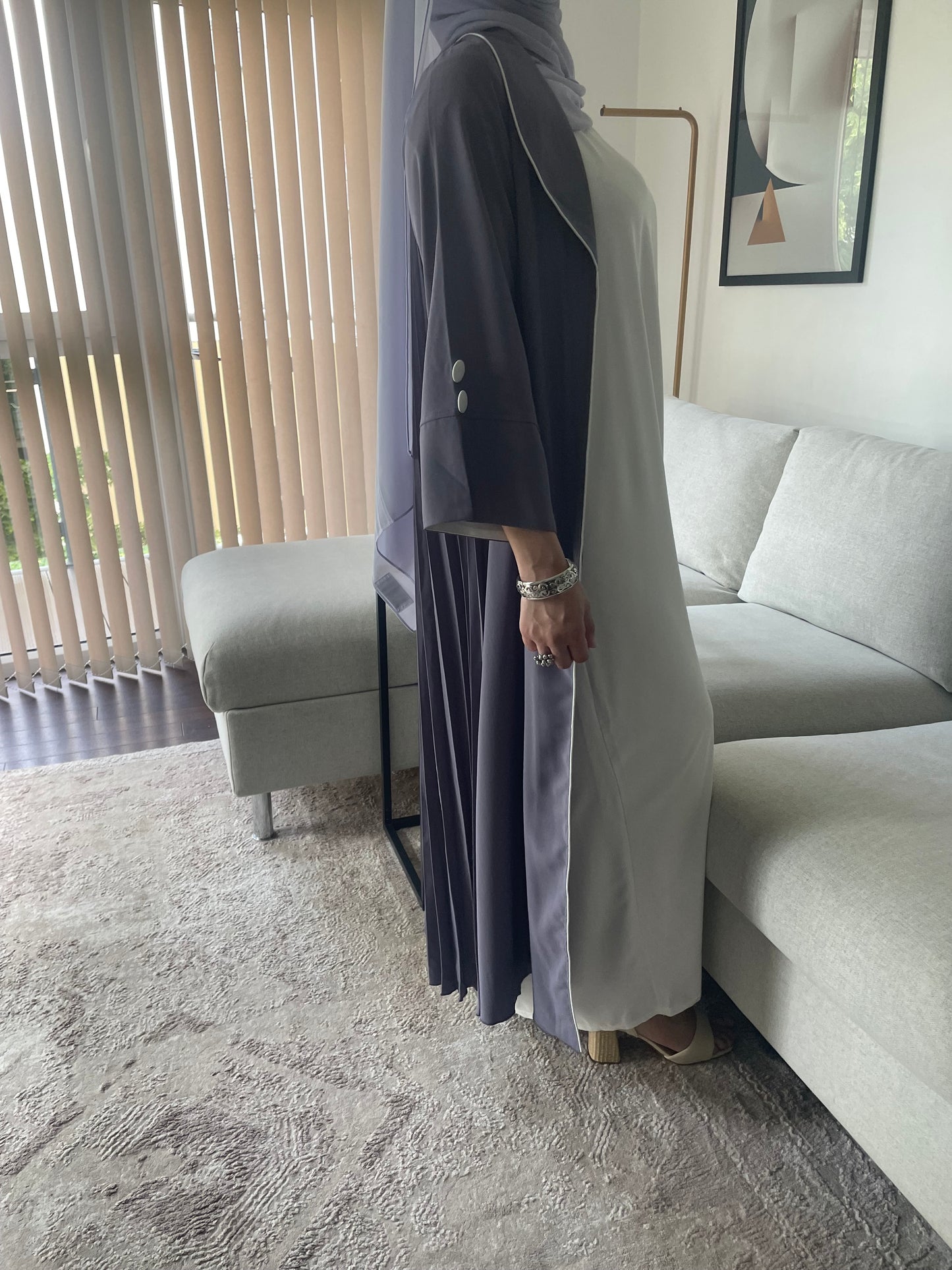 MANEL Abaya LAVENDER