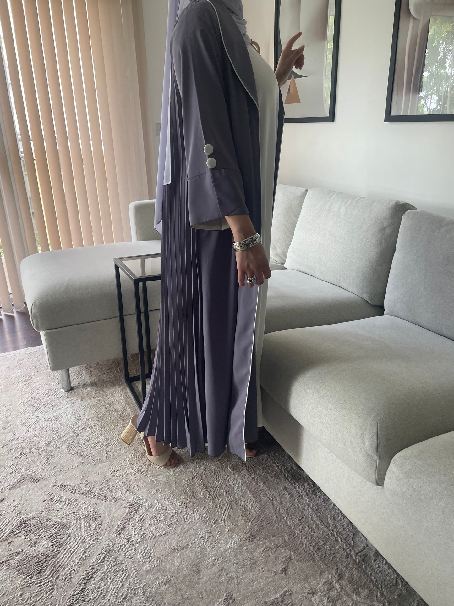 MANEL Abaya LAVENDER