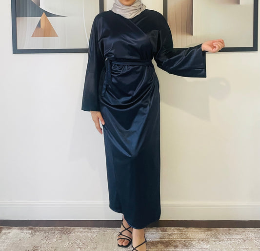 NOOR Dress Dark Blue