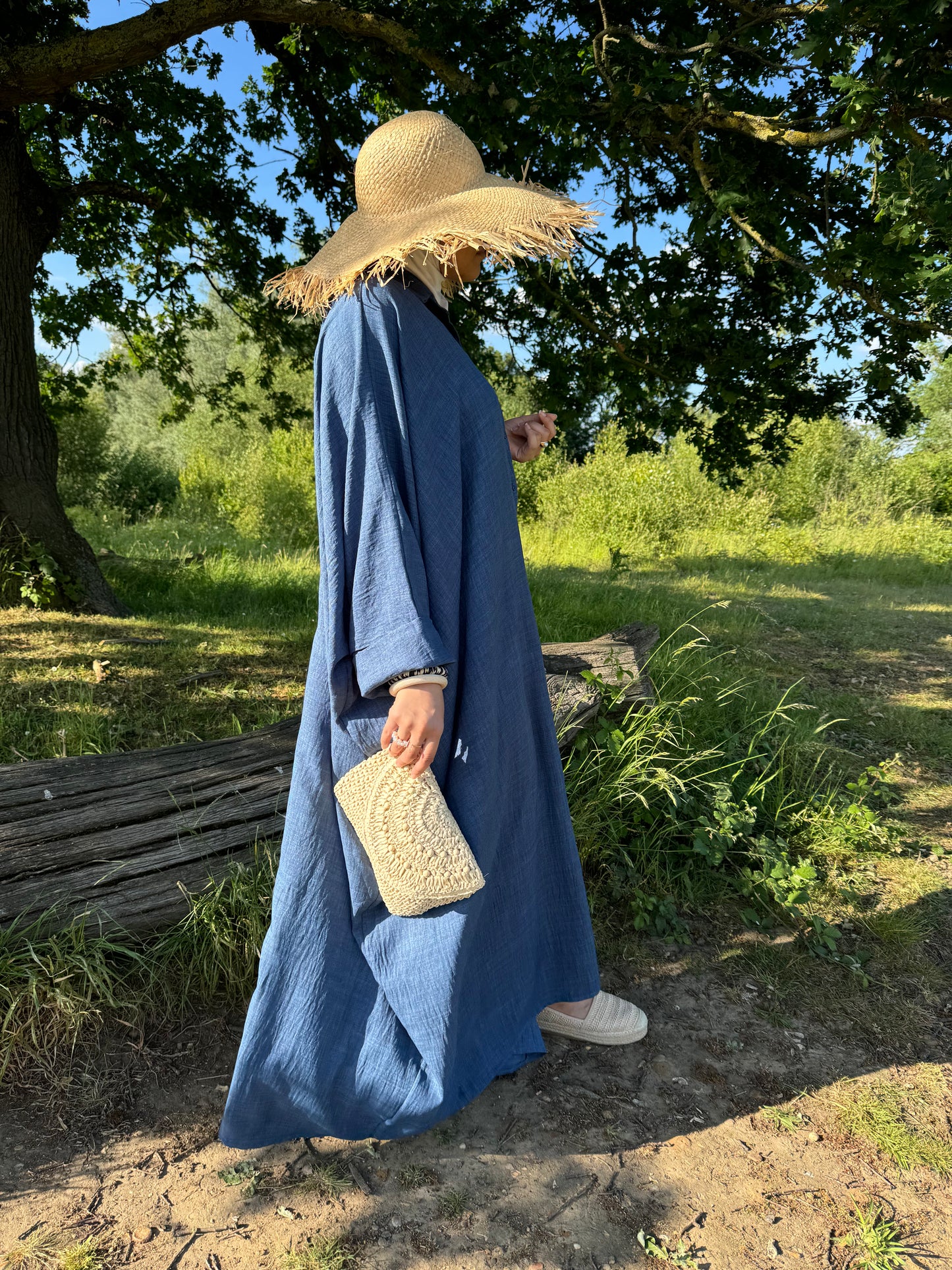 Abaya Shirt Blue